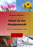 Vorschau - Arbeitsblätter - Rätsel für den Musikunterricht 9c - Notenrätsel Herbst - Deckblatt