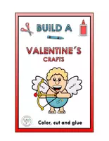 Vista previa - Manualidades / Dibujos para colorear - BUILD A VALENTINES CRAFTS - Portada