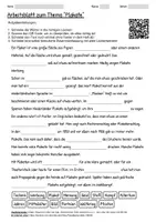 Vorschau - Arbeitsblätter - Arbeitsblätter "Plakate" + Lösung & MP3 + Infografik - Deckblatt