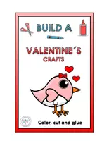 Vista previa - Manualidades / Dibujos para colorear - BUILD A VALENTINES CRAFTS BIRD GIRL - Portada