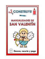 Vista previa - Manualidades / Dibujos para colorear - CONSTRUYE A SAN VALENTIN - Portada