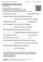 Vorschau - Arbeitsblätter - Lernposter + Arbeitsblätter "Rauch" + Lösung & MP3 + Infografik - Seite 2