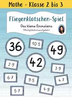 Vorschau - Spiele - Fliegenklatschen-Spiel - Das kleine Einmaleins (Multiplikation) - Deckblatt