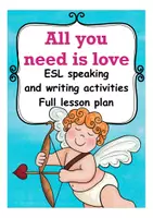 Vorschau - Stundenentwürfe - LOVE English writing and speaking Valentine‘s Day - Deckblatt