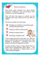 Vorschau - Stundenentwürfe - LOVE English writing and speaking Valentine‘s Day - Seite 1