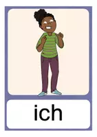 Vista previa - Decoración del aula - Bildkarten Buchstabe I Deutsch - página 3