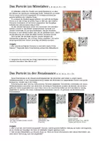 Vorschau - Arbeitsblätter - Portraitmalerei Antike-Mittelalter-Renaissance - Seite 2