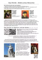 Vorschau - Arbeitsblätter - Portraitmalerei Antike-Mittelalter-Renaissance - Seite 3