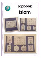 Vorschau - Arbeitsblätter - Lapbook: Islam #silvesterknaller23 - Deckblatt