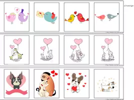 Vorschau - Stationenlernen - Valentinstag: Wahrnehmung, Konzentration, Lesen - Seite 2
