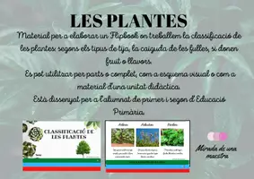Vista previa - Unidades / Secuencias / Situaciones de Aprendizaje - PACK: ÉSSERS VIUS (LES PLANTES) - Portada