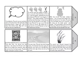 Vista previa - Unidades / Secuencias / Situaciones de Aprendizaje - Joseph and his brothers Accordion Book Bible Story Foldable Booklet Religion English / Inglés AmE - página 3