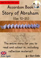 Vista previa - Unidades / Secuencias / Situaciones de Aprendizaje - Abraham and Sarah Accordion Book Bible Story Foldable Booklet Religion English / Inglés BrE - Portada