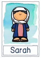 Vista previa - Unidades / Secuencias / Situaciones de Aprendizaje - Abraham and Sarah flash cards ESL English Religion picture cards bible English / Inglés - página 2