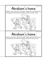 Vista previa - Unidades / Secuencias / Situaciones de Aprendizaje - Workbook on the Story of Abraham and Sarah Bible Story Religion English / Inglés AmE - página 3
