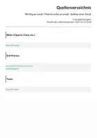 Vorschau - Arbeitsblätter - Materialpaket Writing - How to write an Email / Letter of Complaint / Letter of Application - Seite 1