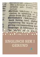 Vorschau - Arbeitsblätter - Gerundium, gerund, -ing-Form - Deckblatt
