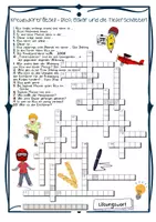 Vorschau - Arbeitsblätter - Kreuzworträtsel: Rico, Oskar und die Tieferschatten - Rätsel, Quiz, Spiel - Seite 2