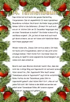 Vista previa - Tarjetas / Manipulativos - "Rashids Advent in Deutschland" Capítulo 14 "der Tannenbaum" alemán - página 3