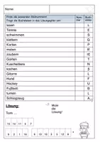 Vorschau - Arbeitsblätter - Lesespaziergang Hobbys - Seite 2