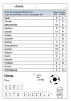 Vorschau - Arbeitsblätter - Lesespaziergang Hobbys - Seite 3