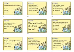 Vorschau - Arbeitsblätter - Youth culture - going places - stop and swap cards - Seite 3