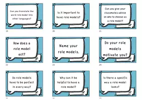 Vorschau - Arbeitsblätter - Role Models - Mini-Materialpaket zum Thema (Stop and Swap Cards und Worksheet) - Seite 3