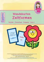 Vorschau - Spiele - Wendekarten zum Üben der Zeitformen - Deckblatt