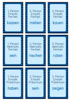 Vorschau - Spiele - Wendekarten zum Üben der Zeitformen - Seite 3