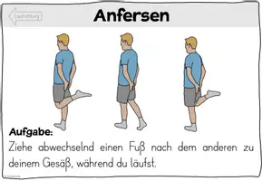 Vorschau - Bildkarten - Lauf ABC / Aufwärmen - Bildkarten - Seite 1