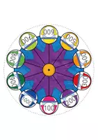 Vorschau - Stationenlernen - Mathematik 3 - Nachbarzahlen - Zahlenkarusselle bis 1000 - Seite 3