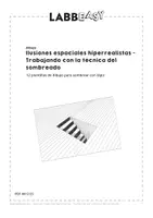 Vista previa - Manualidades / Dibujos para colorear - Ilusiones espaciales hiperrealistas - Trabajando con la técnica del sombreado - página 1