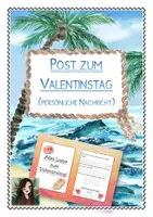 Vorschau - Anderer Materialtyp - Post zum Valentinstag (persönliche Nachricht) - Deckblatt