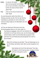 Aperçu - Texte - Texte de lecture "Heilig Abend bei Familie Neubauer" Allemand - Page 1