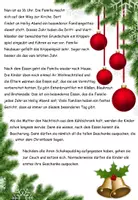 Aperçu - Texte - Texte de lecture "Heilig Abend bei Familie Neubauer" Allemand - Page 2