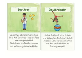 Vorschau - Arbeitsblätter - Schleichdiktat "Fasching-Kostüme" - Seite 2