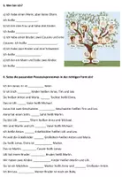 Aperçu - Feuilles d'exercices - exercices mixtes "Meine Familie" Allemand - Page 3