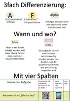 Aperçu - Feuilles d'exercices - plan hebdomadaire "Meine Familie" Allemand - Page 2