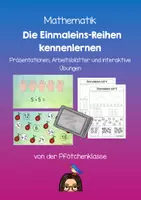 Vorschau - Arbeitsblätter - Digitales Materialpaket "Einmaleins kennenlernen" + ABs - Deckblatt