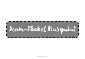 Vorschau - Arbeitsblätter - Jean-Michel Basquiat - Bundle (Tafelmaterial, Selbstlernheft, Biografie, Hilfskartei, Kunstposter) - Seite 1