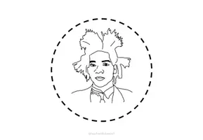 Vorschau - Arbeitsblätter - Jean-Michel Basquiat - Bundle (Tafelmaterial, Selbstlernheft, Biografie, Hilfskartei, Kunstposter) - Seite 2