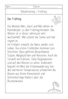 Vorschau - Arbeitsblätter - Diktattraining - Thema: Frühling Kl. 3/4 - Seite 2