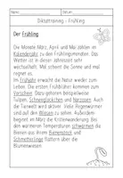 Vorschau - Arbeitsblätter - Diktattraining - Thema: Frühling Kl. 3/4 - Seite 3