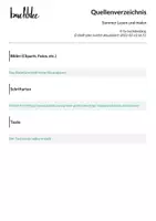 Vorschau - Arbeitsblätter - Sommer Lesen und malen - Seite 1