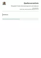 Vorschau - Arbeitsblätter - Übungsblatt Tandem sheet past progressive and simple past - Seite 1