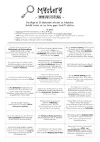 Vorschau - Arbeitsblätter - Mystery - Immunisierung durch Impfung - Deckblatt