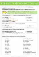 Vorschau - Arbeitsblätter - Englisch: Verb-Adverb-Verbindungen - auch interaktiv - Seite 1
