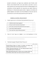 Vorschau - Klassenarbeiten - Lernzielkontrolle Lesen Sachtext Klasse 3/4 Wasserschwein - Seite 1