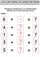 Aperçu - Jeux - ACTIVITÉS - LES COMPLÉMENTS ADDITIONNELLES DES NOMBRES ' - Page 3