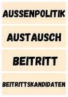 Vorschau - Bildkarten - Grundbegriffe Europa - Wortkarten - Seite 3